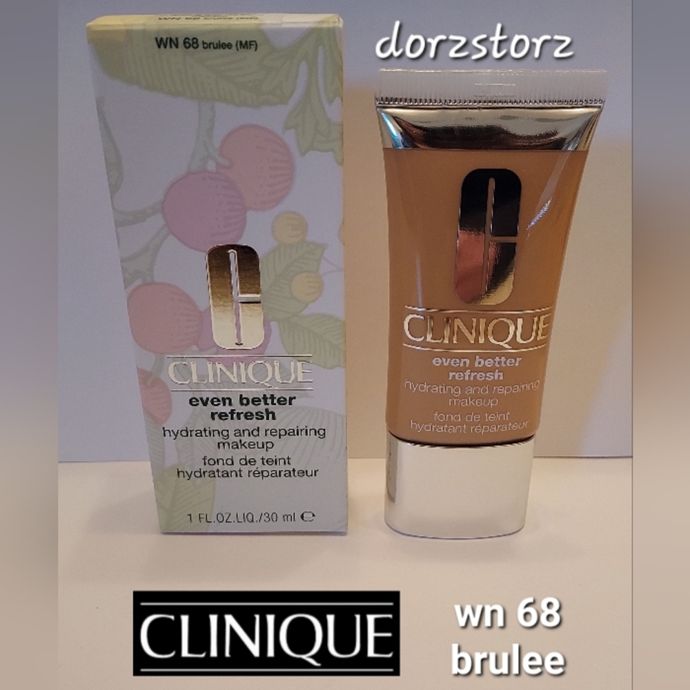 CLINIQUE Even Better Refresh Hydrating and Repairing Makeup *WN68 BRULEE* / 1 oz - Picture 1 of 4